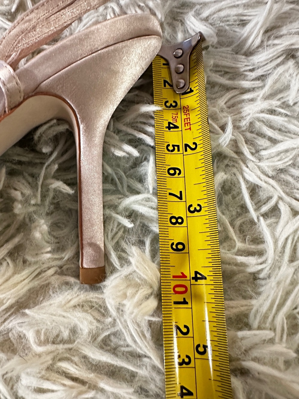 Jeffrey Campbell Satin Bow Heel Sandals Size 8 - Picture 8 of 10